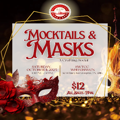  Mocktails and Masks